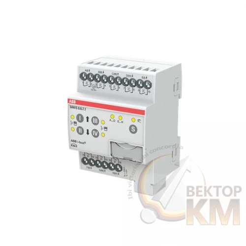 ABB  | Комбиактор SAH/S8.6.7.1 8-канальный 6А MDRC  2CDG110244R0011