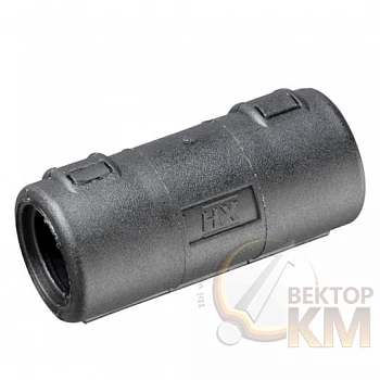 Разъем соединительный CI нейлон 6 d10мм CI10-MF2 черн. (уп.500шт) ABB 7TCA298010R0241