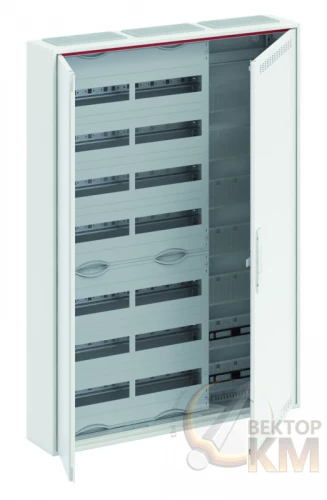 ABB  | Шкаф 168М навесной с медиапанелями IP30 1100х800х160 с расстоянием между DIN-рейками 125мм и самозажимными клеммами N/PE и дверью с вент. отверстиями CA37VML  2CPX052218R9999