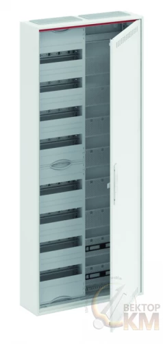 ABB  | Шкаф 96М навесной с медиапанелями IP30 1250х550х160 с расстоянием между DIN-рейками 125мм и самозажимными клеммами N/PE и дверью с вент. отверстиями CA28VML  2CPX052215R9999