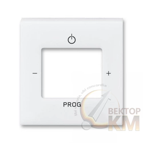 ABB  | Накладка Levit для механизмов FM радио/Busch-iNet радио/Bluetooth радио бел.  2CHH704020A4003