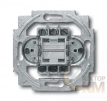 Механизм переключателя 1-кл. 2п СП 10А IP20 250В син. ABB 2CKA001012A0954