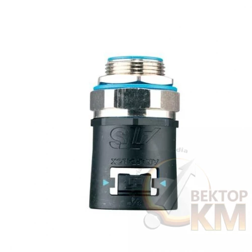 ABB  | Фитинг Adaptalok ATS AT SA 050 d21мм AT21/050/SA/BLB прямой нейлон/никелир. латунь/эластомер черн./голуб. (уп.10шт)  7TCA296170R0215