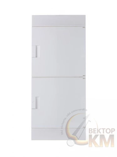 ABB  | Бокс СП Mistral41 48М непрозр. дверь (c клемм)  1SLM004101A1108
