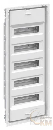 ABB  | Шкаф внутреннего монтажа на 60М без двери с винтовыми N/PE  2CPX077849R9999