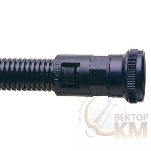 ABB  | Фитинг Adaptalok UNEF AL A прямой нейлон d16мм U069 AL16/U069/A/006520 черн. (уп.10шт)  7TCA296000R0484