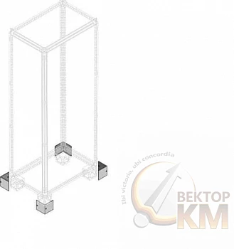 Крышка углов. элемента цоколя 100мм (уп.4шт) ABB 1STQ008109A0000