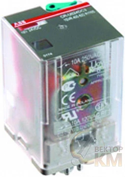 Реле 10А 230В AC 3ПК CR-U230AC3L ABB 1SVR405622R3100