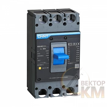 Выключатель автоматический 3п 400А 50кА NXM-400S (R) CHINT 131373