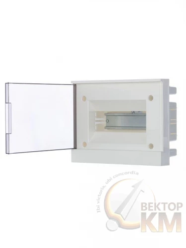 ABB  | Бокс в нишу Basic E 8М сер. прозр. дверь (с клемм)  1SZR004002A1203