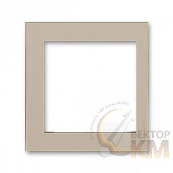 Накладка на рамку Levit 55х55 внешняя кофе макиато ABB 2CHH010255A4018
