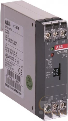 ABB  | Реле времени CT-ERE 24В AC/DC 220-240В AC 0.3...30мин 1ПК  1SVR550107R5100
