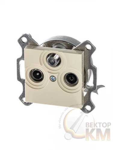 ABB  | Розетка TV-R-SAT Levit единственная сл. кость  2CHH083303A6017