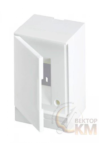ABB  | Бокс настенный Basic E 2М бел. непрозр. дверь (без клемм)  1SZR004002A2100