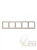 Рамка 5-м Basic с декор. накл. сл. кость ABB 2CKA001725A1488 ABB | Рамка 5-м Basic с декор. накл. сл. кость 2CKA001725A1488