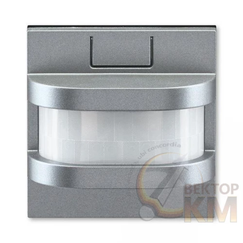 ABB  | Датчик движения Levit сталь/дым. черн.  2CHH702182A4069