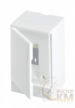 Бокс настенный Basic E 2М бел. непрозр. дверь (без клемм) ABB 1SZR004002A2100