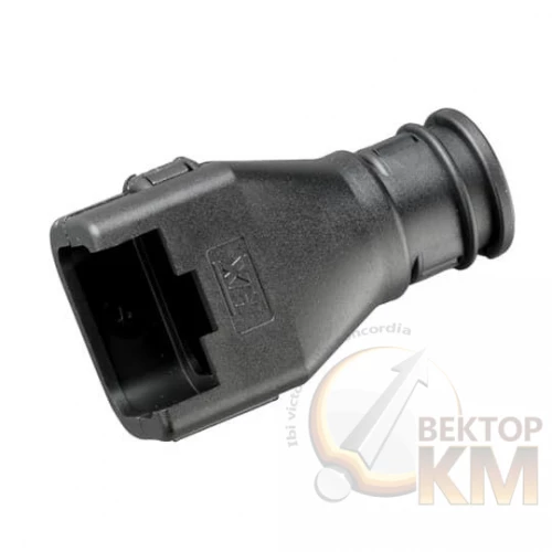 ABB  | Разъем Deutsch CI нейлон 6 d16мм CI16-DT12 черн. (уп.500шт)  7TCA298010R0327
