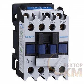 Контактор NC1-0910Z 9А DC 24В 1НО (R) CHINT 221112