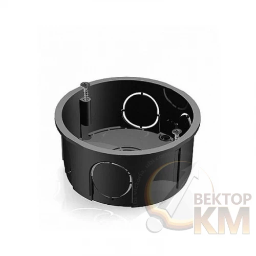 8810001 CHINT | Коробка установочная D68х42мм для скрытого монтажа в кирпичных стенах (с саморезами)  