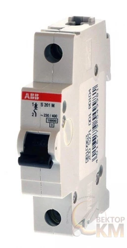 ABB  | Выключатель автоматический модульный 1п B 50А 10кА S201M B50  2CDS271001R0505