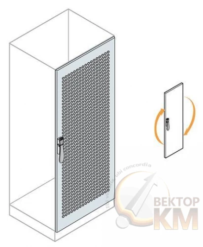 ABB  | Дверь перф. для шкафов 2000х800мм  EC2082