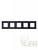Рамка 5-м 10мод. Zenit серебристый ABB 2CLA227500N1301 ABB | Рамка 5-м 10мод. Zenit серебристый 2CLA227500N1301