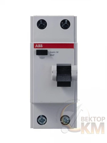 ABB  | Выключатель диф. тока 2п 40А 100мА тип AC Basic M BMF42240  2CSF602042R2400