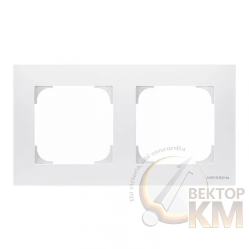 ABB  | Рамка 2-м Sky альп. бел.  2CLA857200A1101