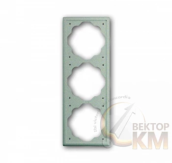 Рамка 3-м Impuls ш. метал ABB 2CKA001754A2536