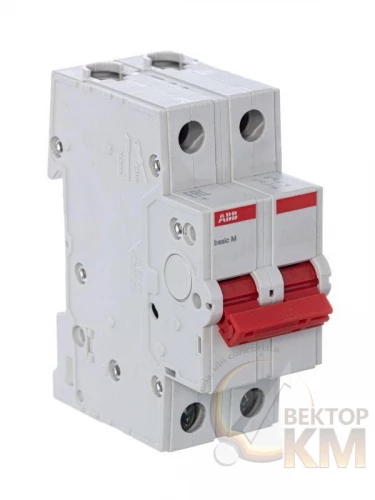 ABB  | Выключатель нагрузки мод. 2п 40А Basic M BMD51240  2CDD642051R0040