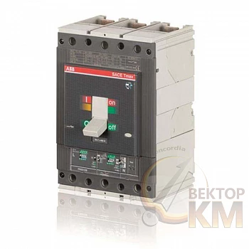 Выключатель автоматический 3п T5N 630 PR222DS/PD-LSI In=630 3p F F+модуль передачи данных Modbus ABB 1SDA054398R4