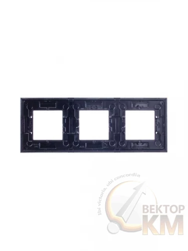 ABB  | Рамка 3-м 6мод. Zenit шампань  2CLA227300N1901