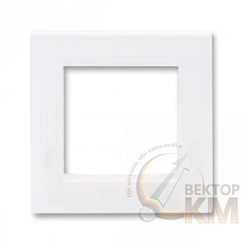Панель сменная Levit на рамку 1 пост бел. ABB 2CHH010150A8003
