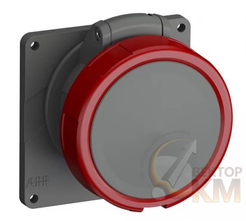ABB  | Розетка с прямым фланцем 332ERU11W Easy&Safe 332ERU11W 32А 3P+E IP67 11ч  2CMA101316R1000
