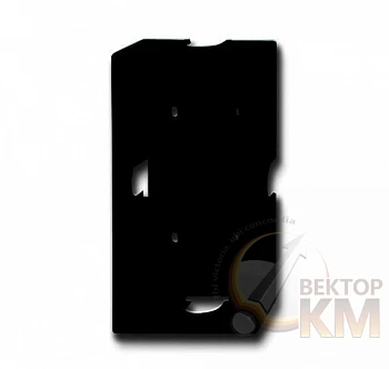 Коробка для открытого монтажа 2 поста future антрацит/черн. ABB 2CKA001799A0900