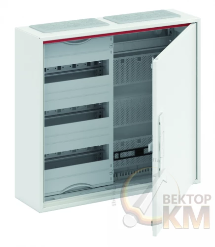 ABB  | Шкаф 36М навесной с медиапанелями IP44 500х550х160 с расстоянием между DIN-рейками 125мм и самозажимными клеммами N/PE CA23VM  2CPX052205R9999