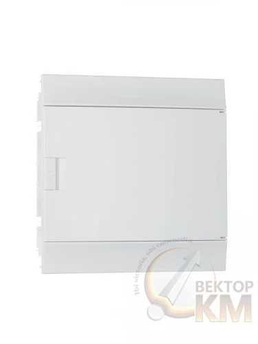 ABB  | Бокс СП Mistral41 36М непрозр. дверь 2 ряда (c клемм)  1SLM004101A1106