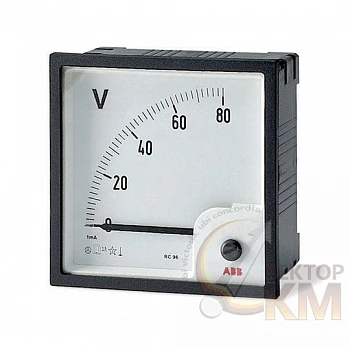 Вольтметр переменного тока VLM-1-300/72 прям. вкл. ABB 2CSG112190R4001