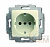Розетка 1-м 1мод. 16А IP20 250В Schuko сл. кость ABB 2CKA002011A2720