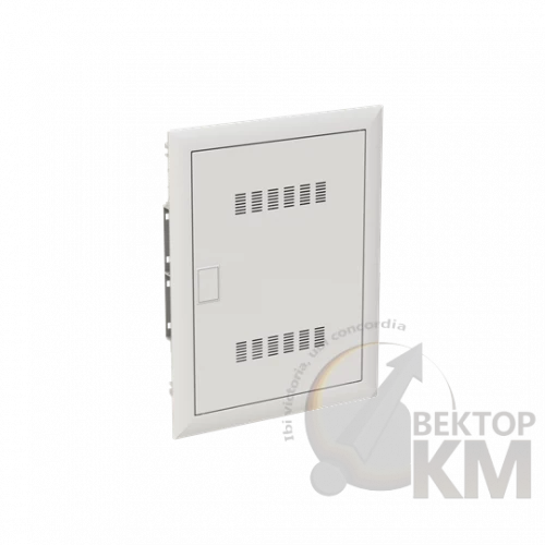 2CPX031390R9999 ABB | Шкаф мультимедийный UK620MV с дверью с вентиляционными отверстиями и DIN-рейкой  