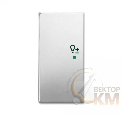 ABB  | Клавиша двойная левая free@home светорегулятор; future сталь  2CKA006220A0542