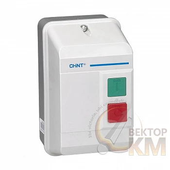 Пускатель электромагнитный в корпусе NQ3-5.5P 1.25-2А AC 220В IP55 (R) CHINT 496404