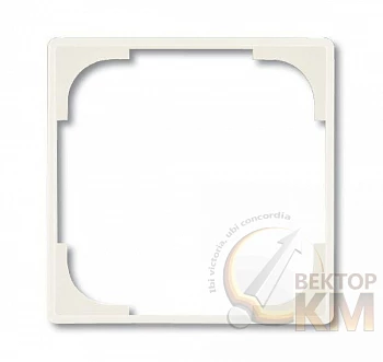Вставка декоративная Basic 55 chalet-white ABB 2CKA001726A0234