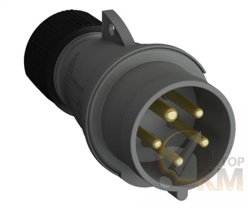ABB  | Вилка кабельная Easy&Safe 416EP1 16А 3P+N+E IP44 1ч  2CMA101962R1000