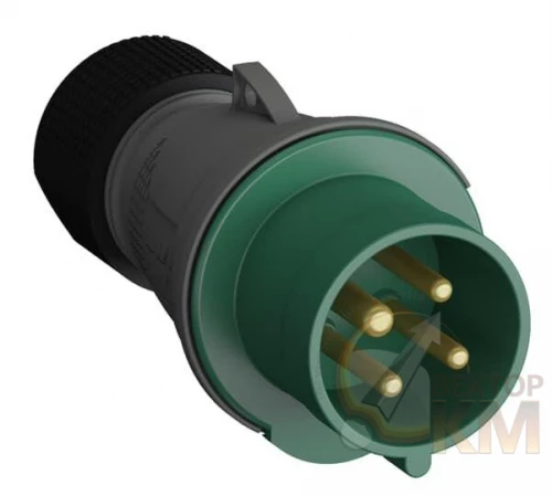 ABB  | Вилка кабельная Easy&Safe 232EP2 32А 2P+E IP44 2ч  2CMA101980R1000