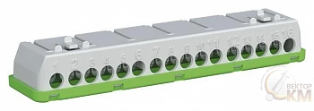 Клеммник винтовой PE7х16-9х6мм ZKS16G ABB 2CPX063174R9999