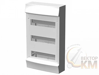 Бокс настенный Mistral41 36М без двери (без клемм) 3ряда ABB 1SPE007717F0600