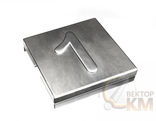ABB  | Маркировка для каб. стяжки нерж. сталь "1" (уп.100шт)  7TCG009470R0065