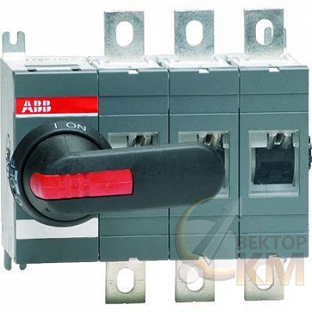 Рубильник 4п OT400E04 400А (без ручки) ABB 1SCA022727R8000